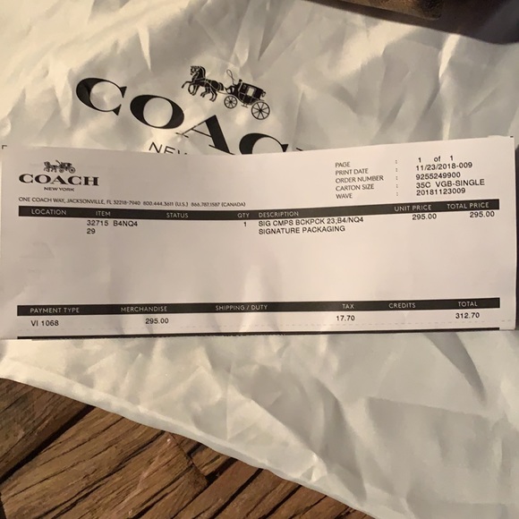 COACH - Picture 2 of 11